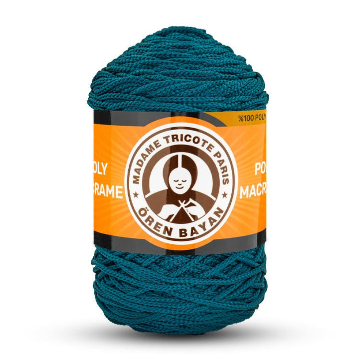 Poly Macramé Madame Tricote Paris Oren Bayan, 100% Polyester, 164 Yard, 250g, Variety Colors