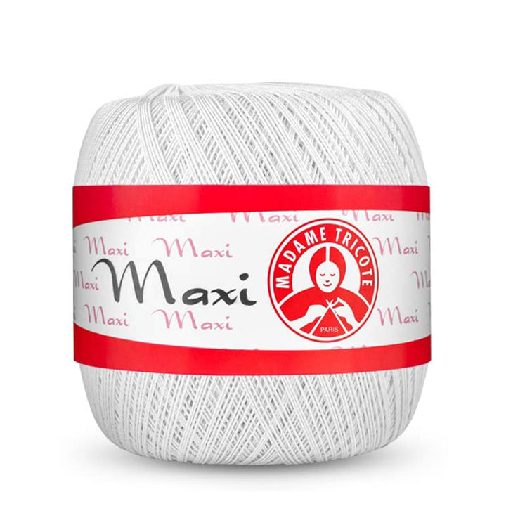 Madame Tricote,  Maxi,  Cotton 100%,  Handknitting Yarn, 100g, 565 meters, 6-Pack