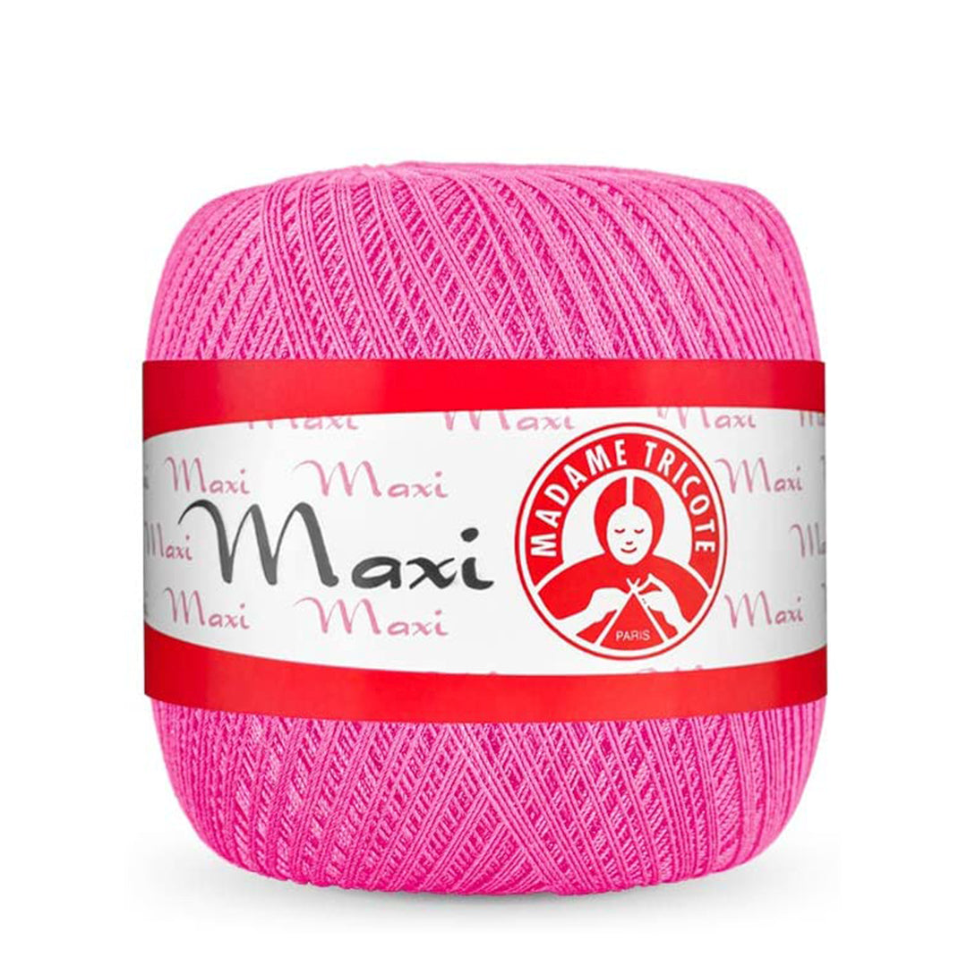 Madame Tricote,  Maxi,  Cotton 100%,  Handknitting Yarn, 100g, 565 meters, 6-Pack