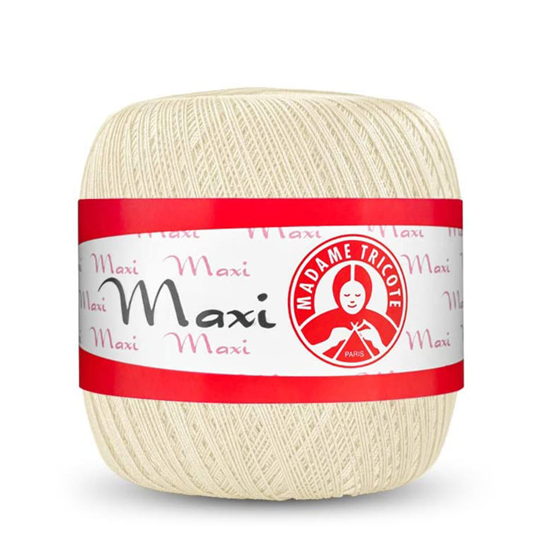 Madame Tricote,  Maxi,  Cotton 100%,  Handknitting Yarn, 100g, 565 meters, 6-Pack