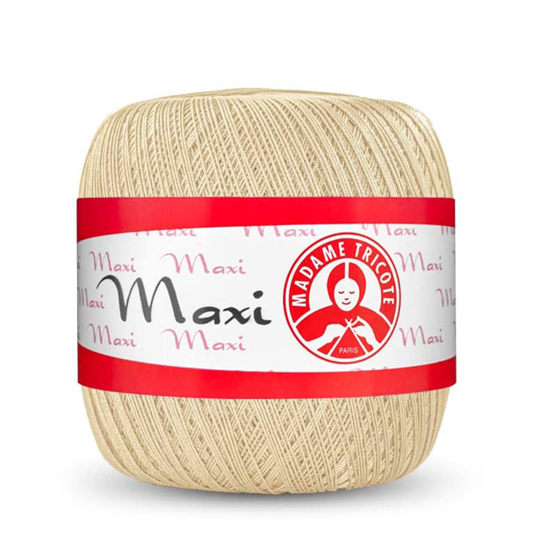Madame Tricote,  Maxi,  Cotton 100%,  Handknitting Yarn, 100g, 565 meters, 6-Pack
