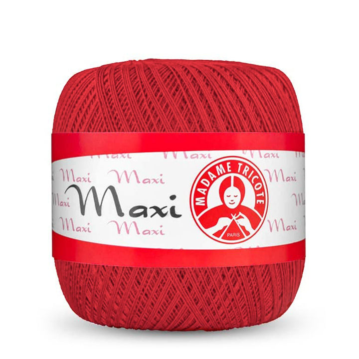 Madame Tricote,  Maxi,  Cotton 100%,  Handknitting Yarn, 100g, 565 meters, 6-Pack