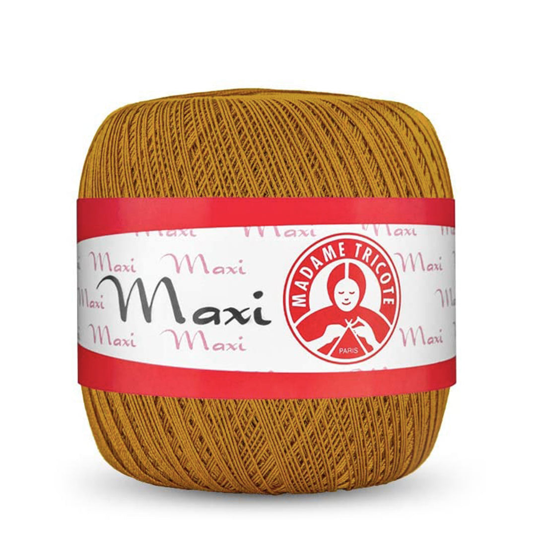 Madame Tricote,  Maxi,  Cotton 100%,  Handknitting Yarn, 100g, 565 meters, 6-Pack