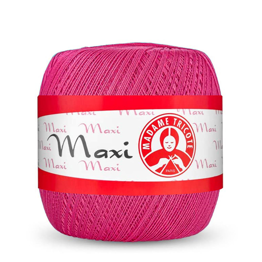 Madame Tricote,  Maxi,  Cotton 100%,  Handknitting Yarn, 100g, 565 meters, 6-Pack
