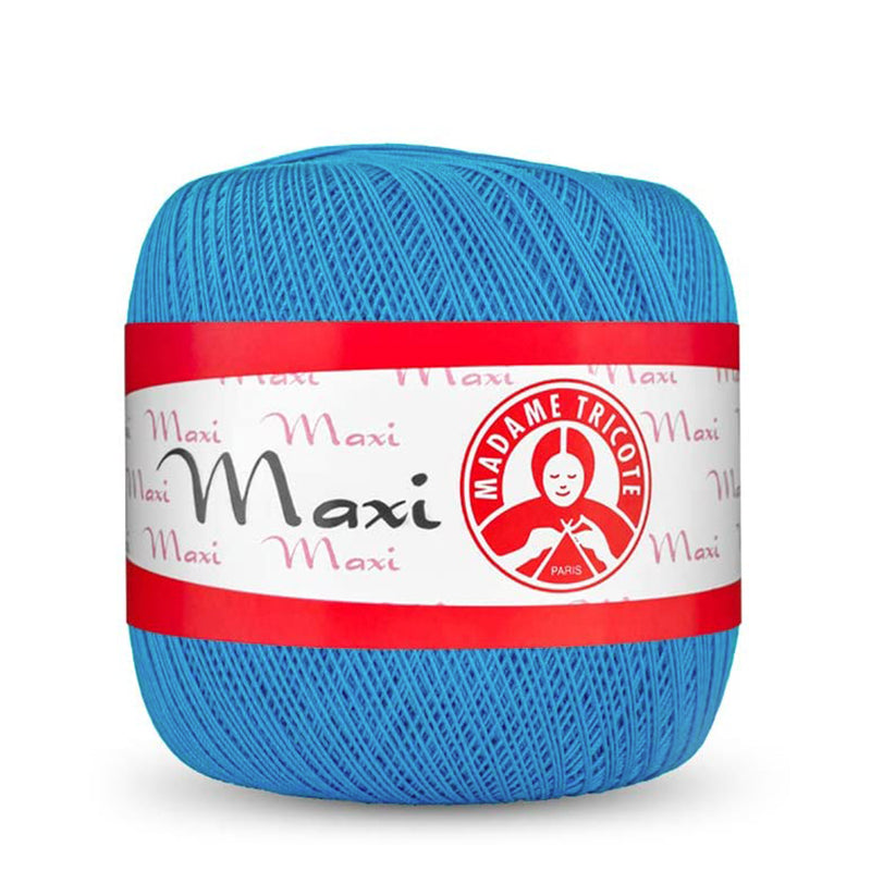 Madame Tricote,  Maxi,  Cotton 100%,  Handknitting Yarn, 100g, 565 meters, 6-Pack