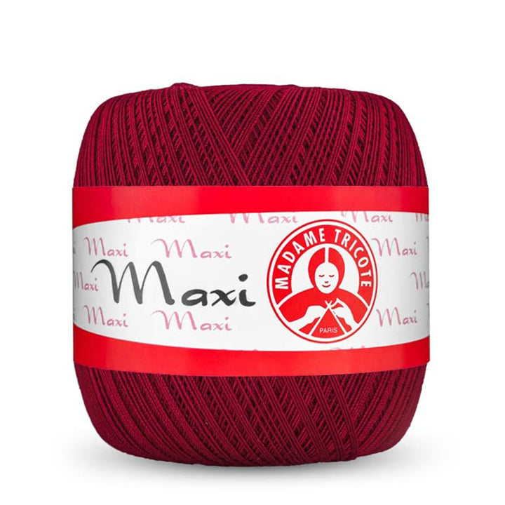 Madame Tricote,  Maxi,  Cotton 100%,  Handknitting Yarn, 100g, 565 meters, 6-Pack