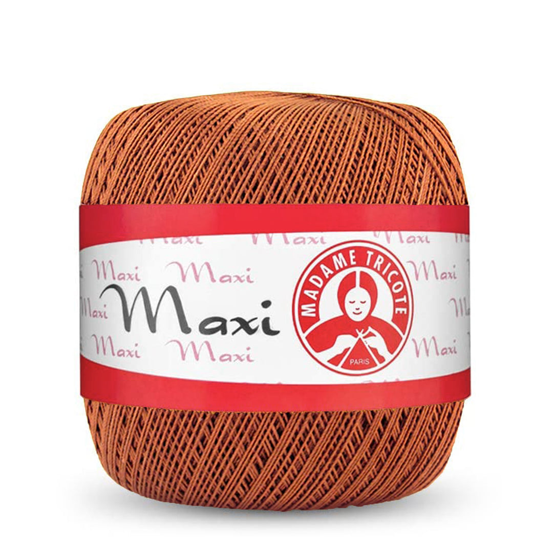 Madame Tricote,  Maxi,  Cotton 100%,  Handknitting Yarn, 100g, 565 meters, 6-Pack