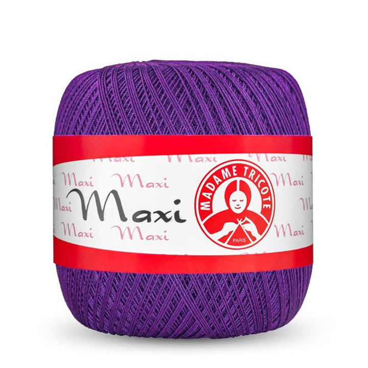 Madame Tricote,  Maxi,  Cotton 100%,  Handknitting Yarn, 100g, 565 meters, 6-Pack