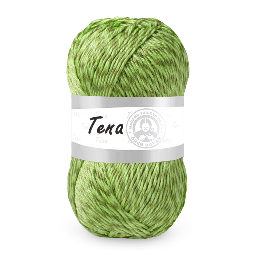Madame Tricote Paris Oren Bayan, Tena, Cotton 50% & Polyester 50%, Handknitting Yarn, 100g