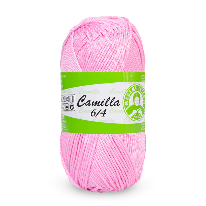 Madame Tricote Paris,  Camilla 6/4, Wool Cotton 100%,  Handknitting Yarn,  50g,  125 meters, 10-Pack