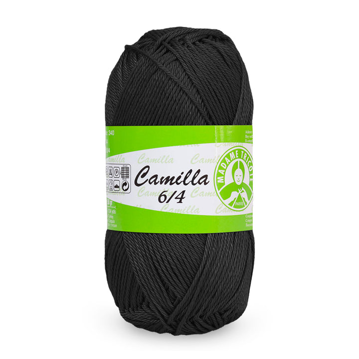 Madame Tricote Paris,  Camilla 6/4, Wool Cotton 100%,  Handknitting Yarn,  50g,  125 meters