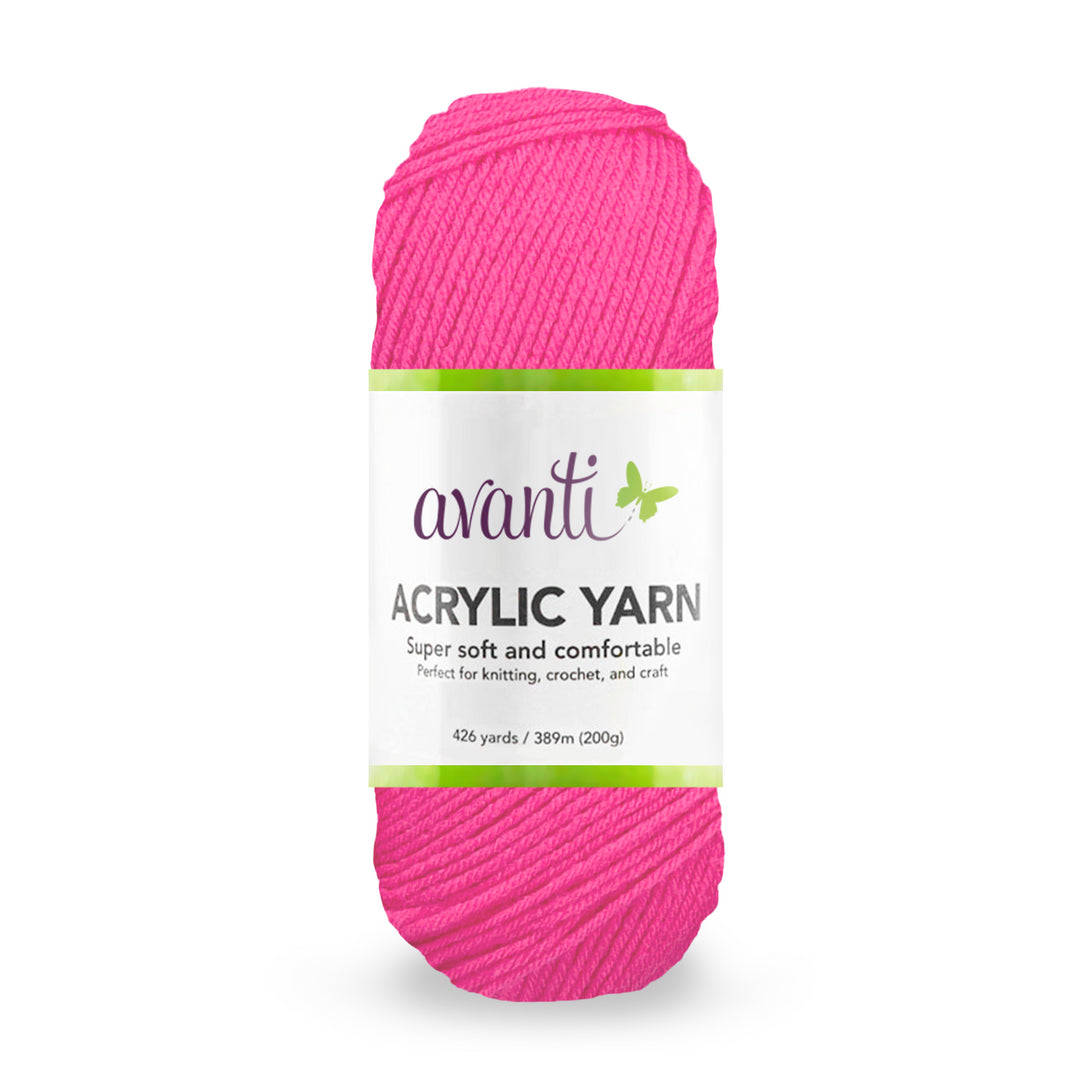 Avanti ,100% Acrylic Yarn Skeins , 426 Yards  , 200 grams, 10-Pack