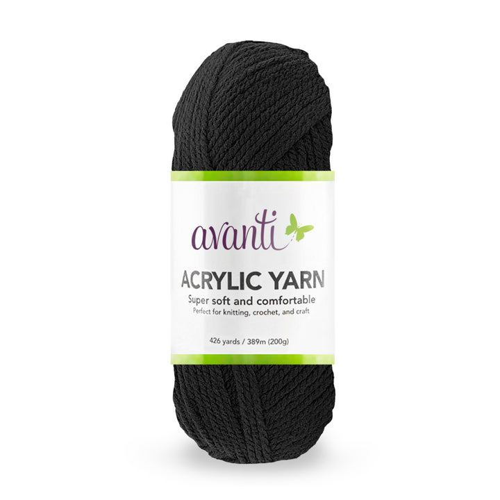 Avanti ,100% Acrylic Yarn Skeins , 426 Yards  , 200 grams, 10-Pack