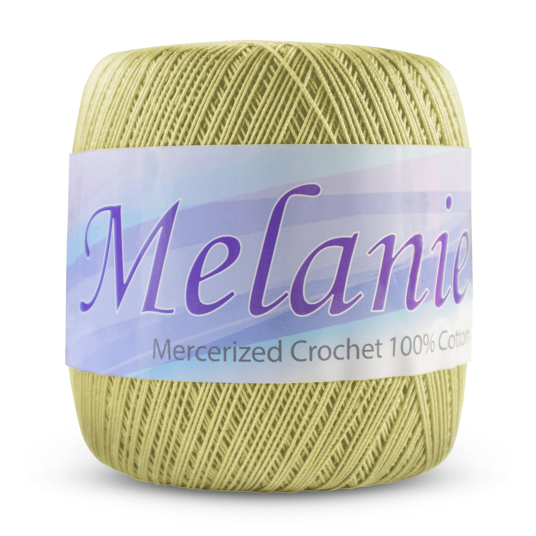 ✨ Melanie Lace Weight Mercerized Cotton Thread – 50g | 308 Yards | Size 10 | 6 Pack ✨