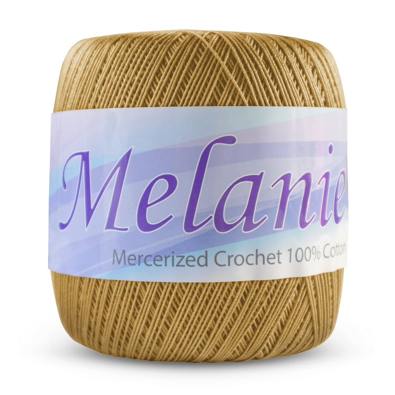 Crochet Thread Meggy, 295 Yards, 50 G, Cotton, Yarn, Golden Thread