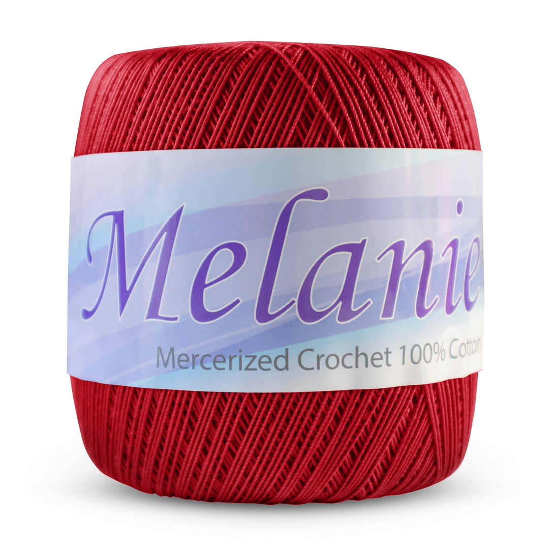 ✨ Melanie Lace Weight Mercerized Cotton Thread – 50g | 308 Yards | Size 10 | 6 Pack ✨