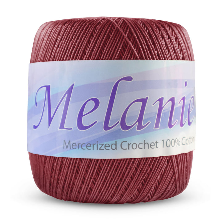 ✨ Melanie Lace Weight Mercerized Cotton Thread – 50g | 308 Yards | Size 10 | 6 Pack ✨