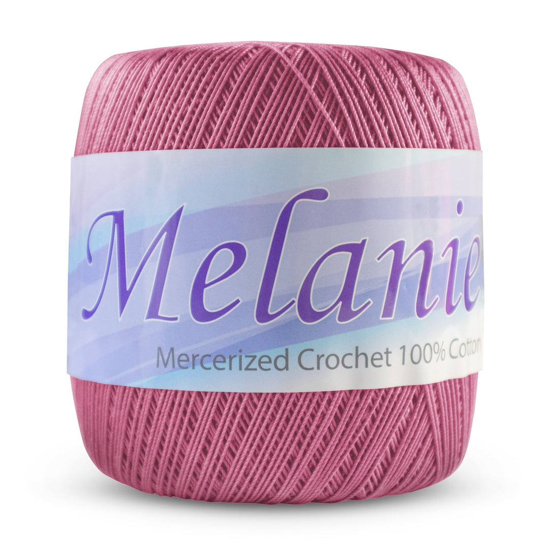 ✨ Melanie Lace Weight Mercerized Cotton Thread – 50g | 308 Yards | Size 10 | 6 Pack ✨