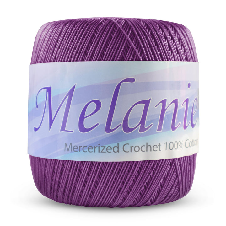 ✨ Melanie Lace Weight Mercerized Cotton Thread – 50g | 308 Yards | Size 10 | 6 Pack ✨