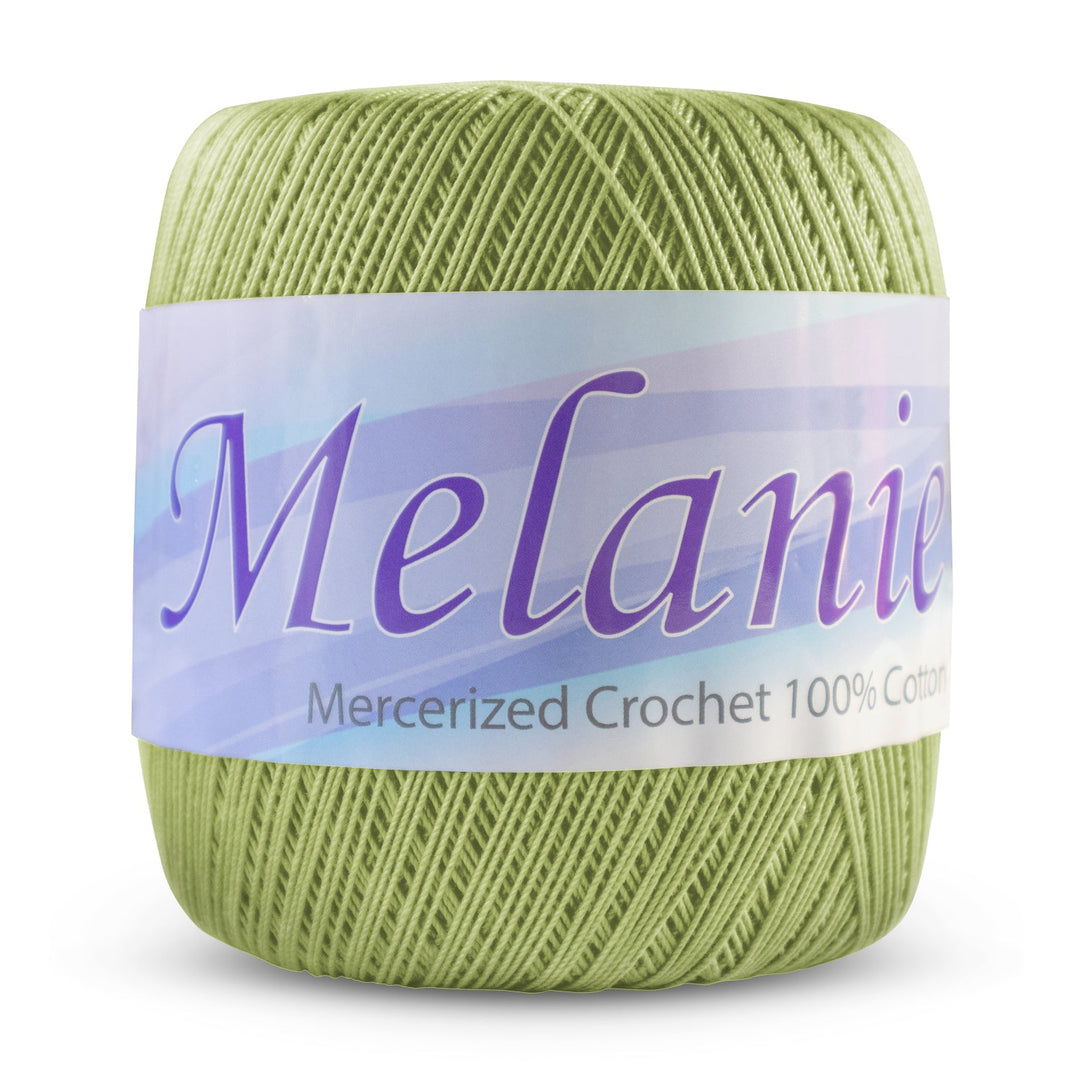 ✨ Melanie Lace Weight Mercerized Cotton Thread – 50g | 308 Yards | Size 10 | 6 Pack ✨