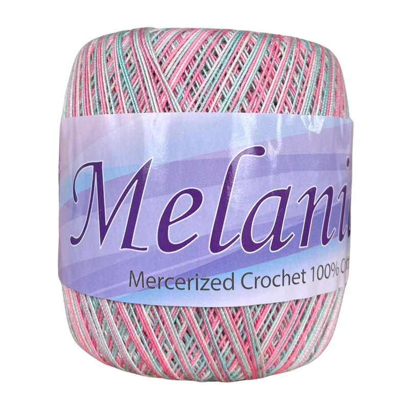 Melanie by Avanti,  100% Pure Mercerized Cotton Crochet Thread Yarn,   50 Grams,  300 Yards, 1 Roll