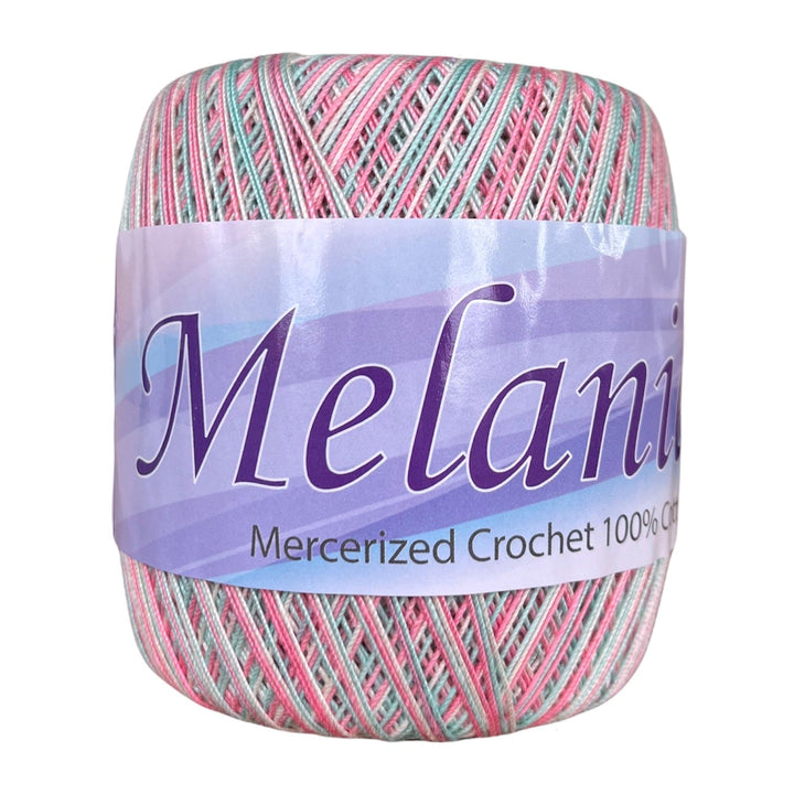 ✨ Melanie Lace Weight Mercerized Cotton Thread – 50g | 308 Yards | Size 10 | 6 Pack ✨