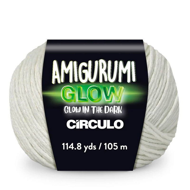 Círculo Amigurumi Glow, 100% Polyester, 76 Tex, 105 Meters, 1 Roll