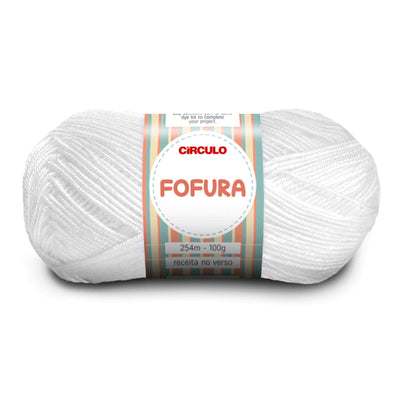 Círculo Fofura, 100% Acrylics Yarn, 100g, 394 Tex, 254 Meters, 1 Roll,    5-Pack