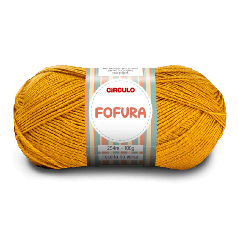 Círculo Fofura, 100% Acrylics Yarn, 100g, 394 Tex, 254 Meters, 1 Roll