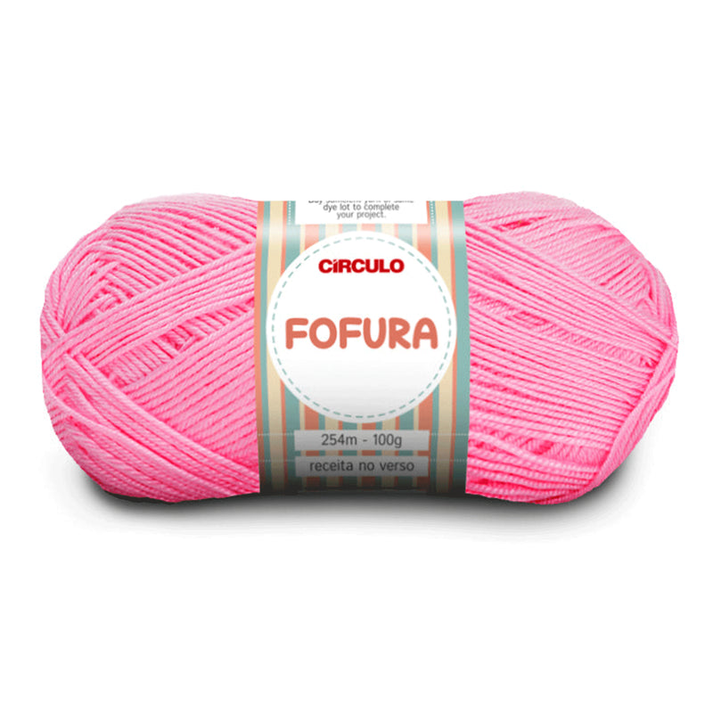 Círculo Fofura, 100% Acrylics Yarn, 100g, 394 Tex, 254 Meters, 1 Roll,    5-Pack