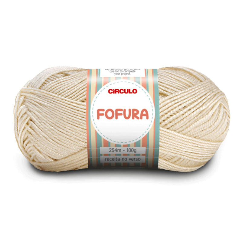 Círculo Fofura, 100% Acrylics Yarn, 100g, 394 Tex, 254 Meters, 1 Roll,    5-Pack