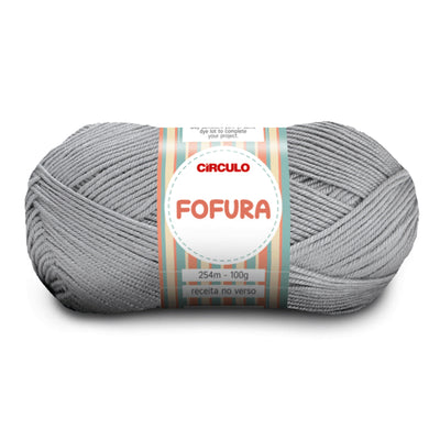 Círculo Fofura, 100% Acrylics Yarn, 100g, 394 Tex, 254 Meters, 1 Roll,    5-Pack