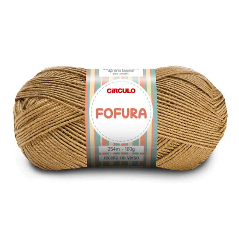 Círculo Fofura, 100% Acrylics Yarn, 100g, 394 Tex, 254 Meters, 1 Roll,    5-Pack