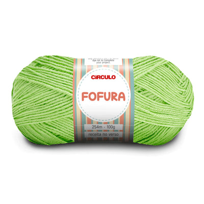 Círculo Fofura, 100% Acrylics Yarn, 100g, 394 Tex, 254 Meters, 1 Roll,    5-Pack