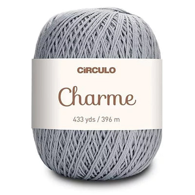 Círculo Charme, 100% Mercerized Cotton, 150g, 378 Tex, 396 Meters, 1 Roll