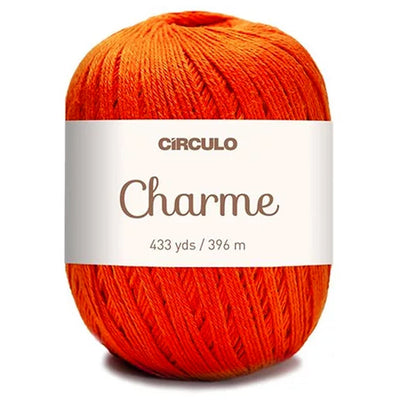 Círculo Charme, 100% Mercerized Cotton, 150g, 378 Tex, 396 Meters, 1 Roll