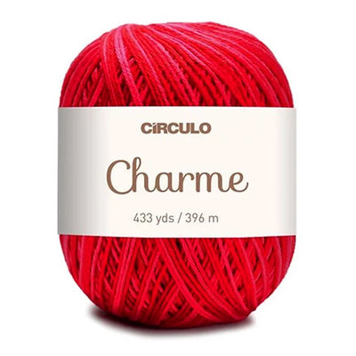 Círculo Charme, 100% Mercerized Cotton, 150g, 378 Tex, 396 Meters, 1 Roll