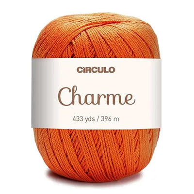 Círculo Charme, 100% Mercerized Cotton, 150g, 378 Tex, 396 Meters, 1 Roll