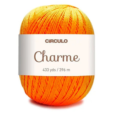 Círculo Charme, 100% Mercerized Cotton, 150g, 378 Tex, 396 Meters, 1 Roll,    6-Pack