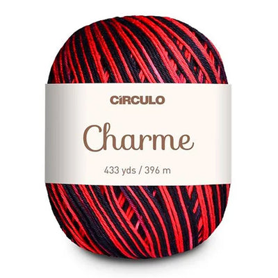 Círculo Charme, 100% Mercerized Cotton, 150g, 378 Tex, 396 Meters, 1 Roll