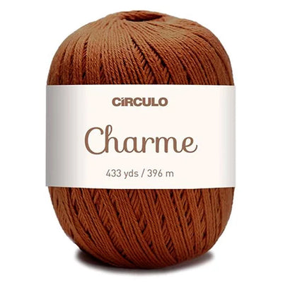 Círculo Charme, 100% Mercerized Cotton, 150g, 378 Tex, 396 Meters, 1 Roll