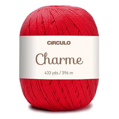 Círculo Charme, 100% Mercerized Cotton, 150g, 378 Tex, 396 Meters, 1 Roll