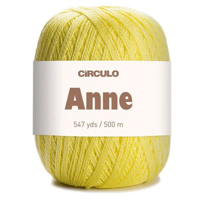 Círculo Anne, 100% Mercerized Cotton Yarn, 295 Tex , 500 Meters