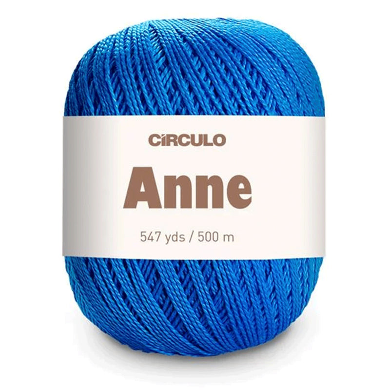 Círculo Anne, 100% Mercerized Cotton Yarn, 295 Tex , 500 Meters