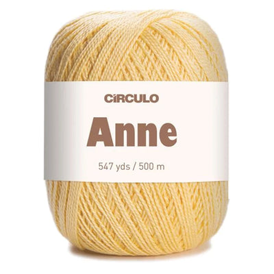 Círculo Anne, 100% Mercerized Cotton Yarn, 295 Tex , 500 Meters