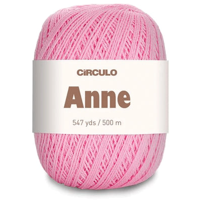 Círculo Anne, 100% Mercerized Cotton Yarn, 295 Tex , 500 Meters