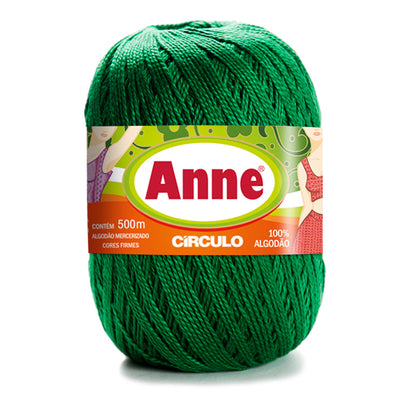 Círculo Anne, 100% Mercerized Cotton Yarn, 295 Tex , 500 Meters