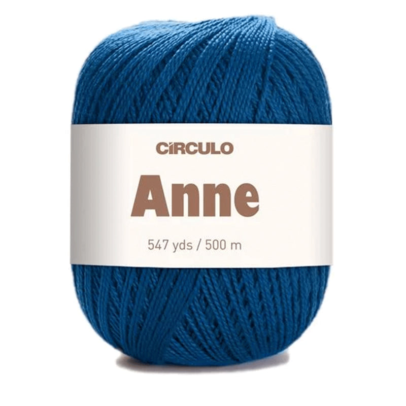 Círculo Anne, 100% Mercerized Cotton Yarn, 295 Tex , 500 Meters