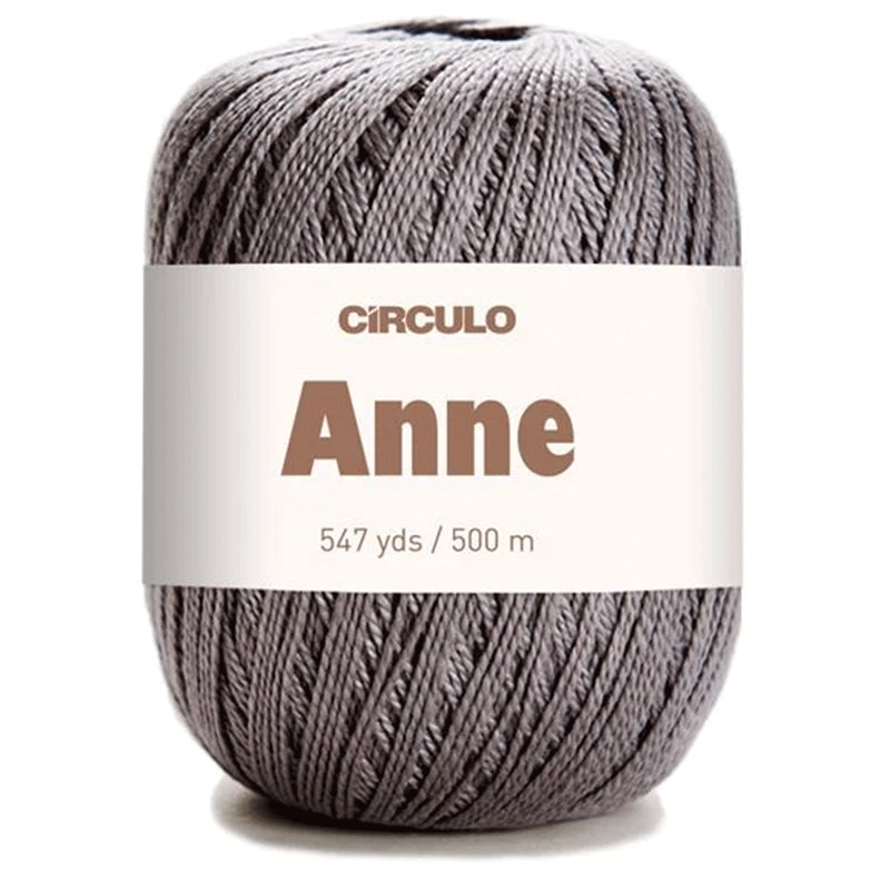 Círculo Anne, 100% Mercerized Cotton Yarn, 295 Tex , 500 Meters