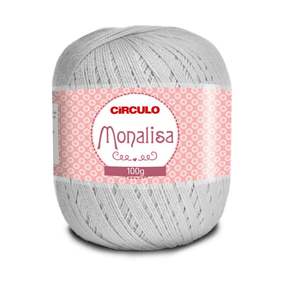 Círculo Monalisa, 100% Acrylic Yarn, 100g, 190.3 Tex, 525 Meters, Variety Colors, 1 Roll, 6-Pack